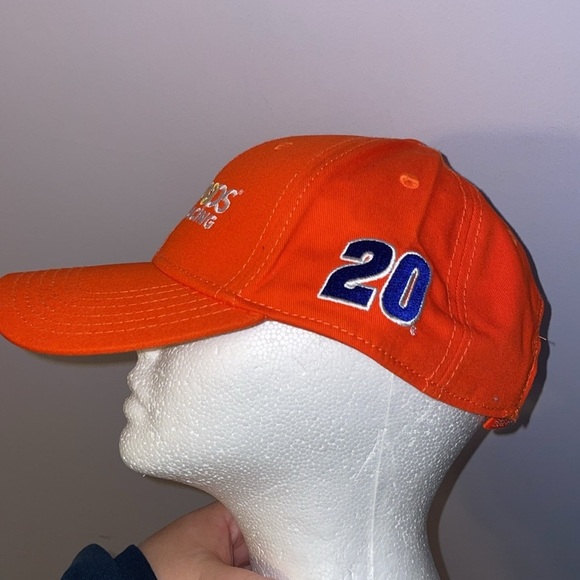 Nascar Otto Tide Pods Racing #20 Cap America Orange Adjustable Hat Cap Embroider - Picture 2 of 12